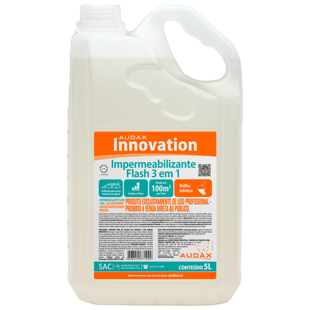 Innovation Impermeabilizante Flash 3 em 1