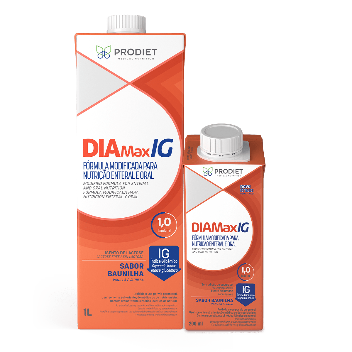 Dieta enteral para controle glicêmico Diamax IG da Prodiet