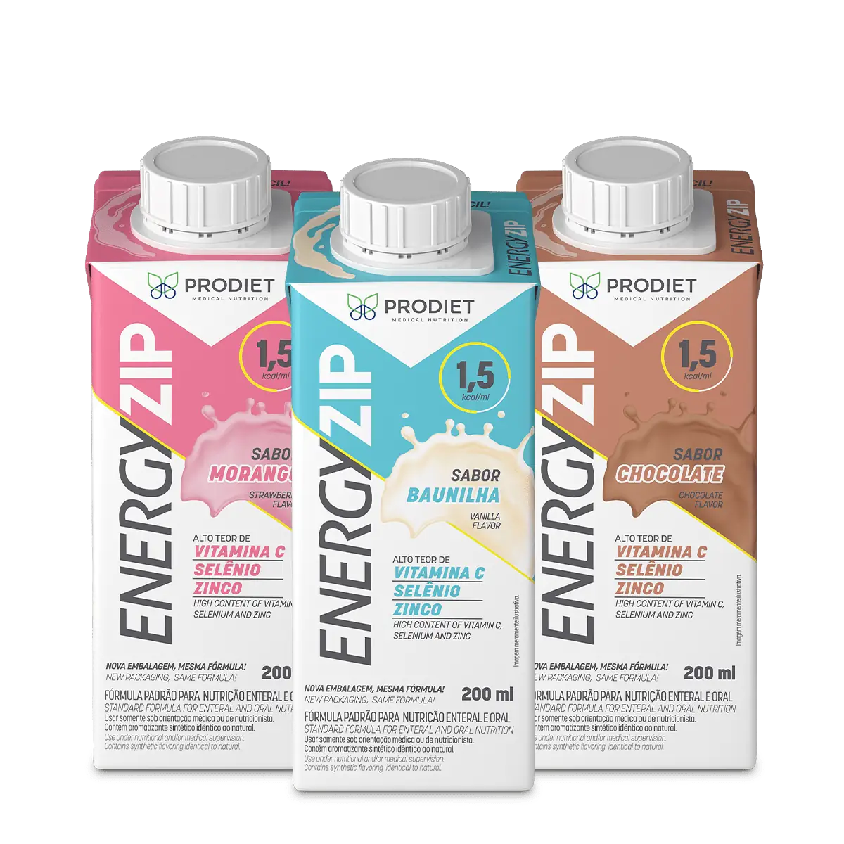 Fórmula hipercalórica Energyzip da Prodiet